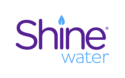 shine water logo